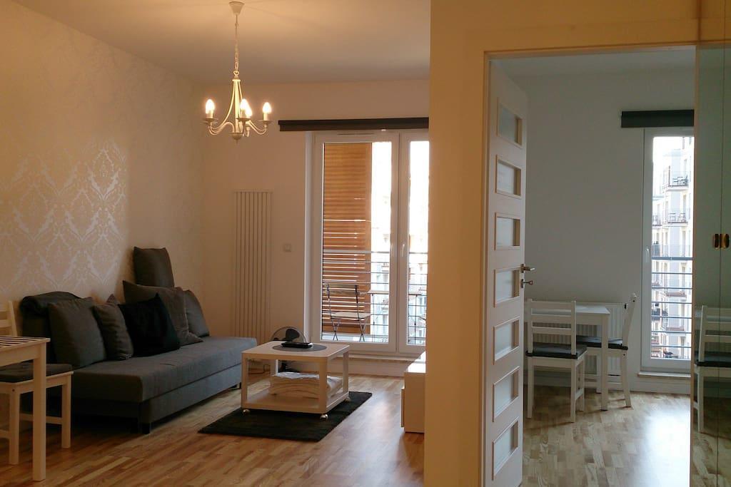 1 Bedroom Francuska Park Apartment Kattowitz Exterior foto